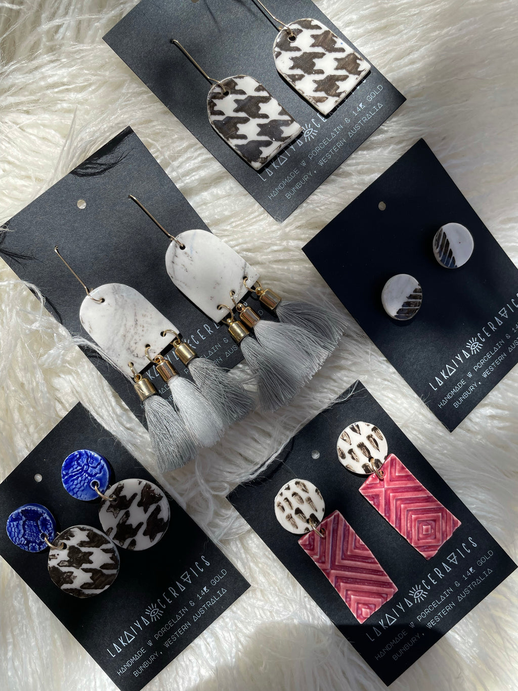 Tania Houndstooth hangers