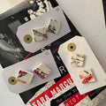 Riot Grrrl studs